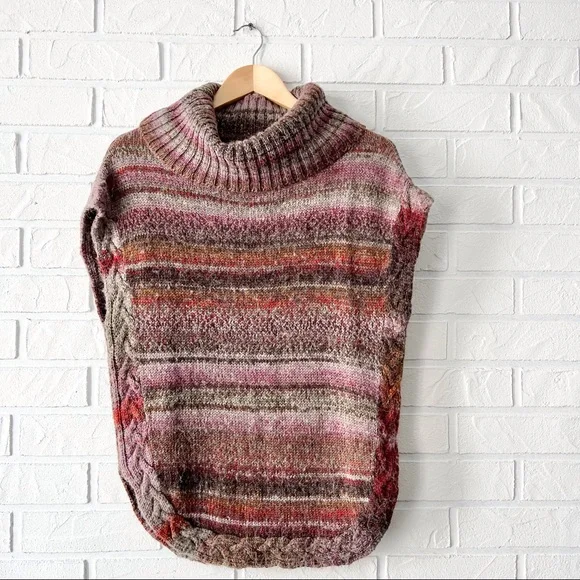 Royal Robbins multicolour knit funnel neck short sleeve tunic sweater XS - Picture 3 of 14